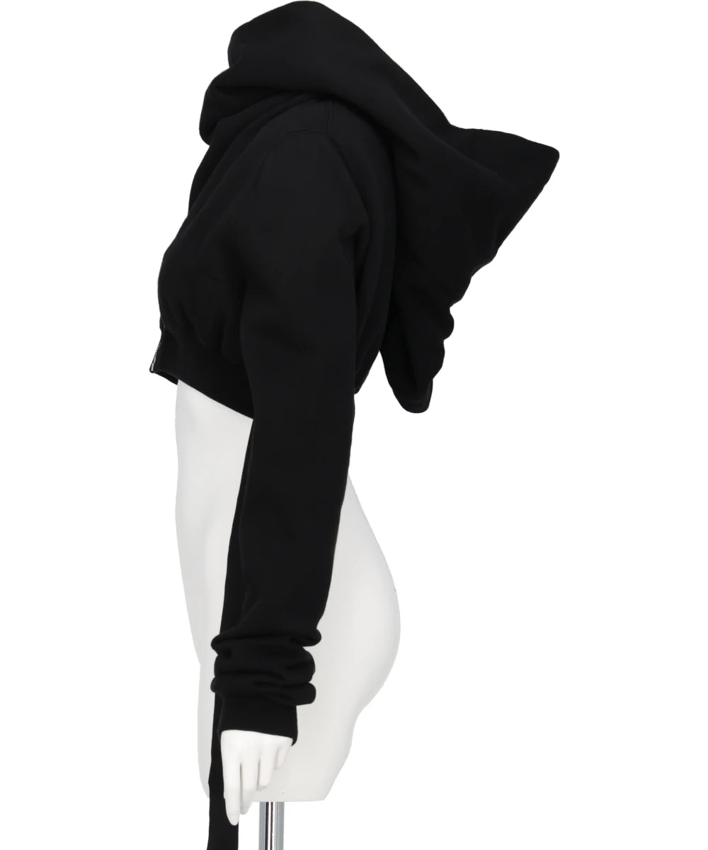MICRO MOUNTAIN HOODIE - BLACK