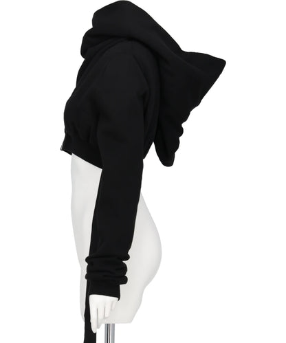 MICRO MOUNTAIN HOODIE - BLACK