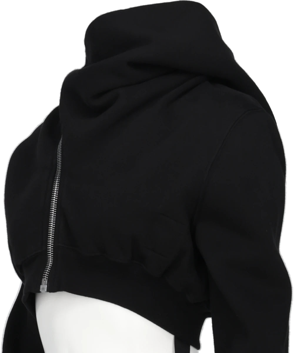 MICRO MOUNTAIN HOODIE - BLACK