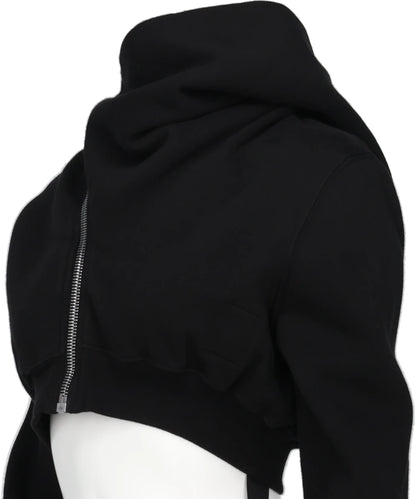 MICRO MOUNTAIN HOODIE - BLACK
