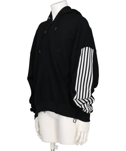 SIX LLINES ZIP HOODIE