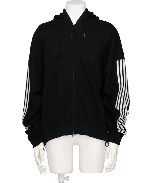 SIX LLINES ZIP HOODIE
