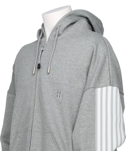 SIX LLINES ZIP HOODIE