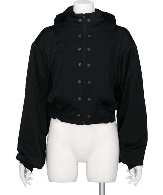 mukcyen(ムッシャン) 2026SS REVERSIBLE STRUCTURED ZIP HOODIE M266HD01