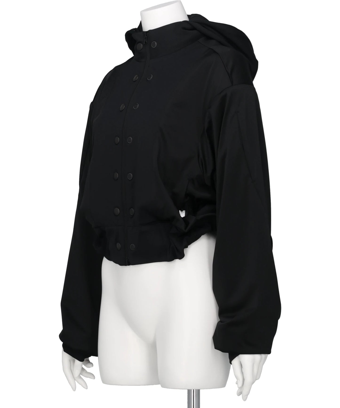 REVERSIBLE STRUCTURED ZIP HOODIE