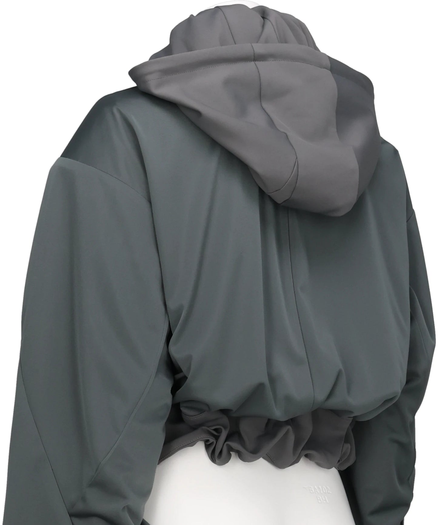 REVERSIBLE STRUCTURED ZIP HOODIE