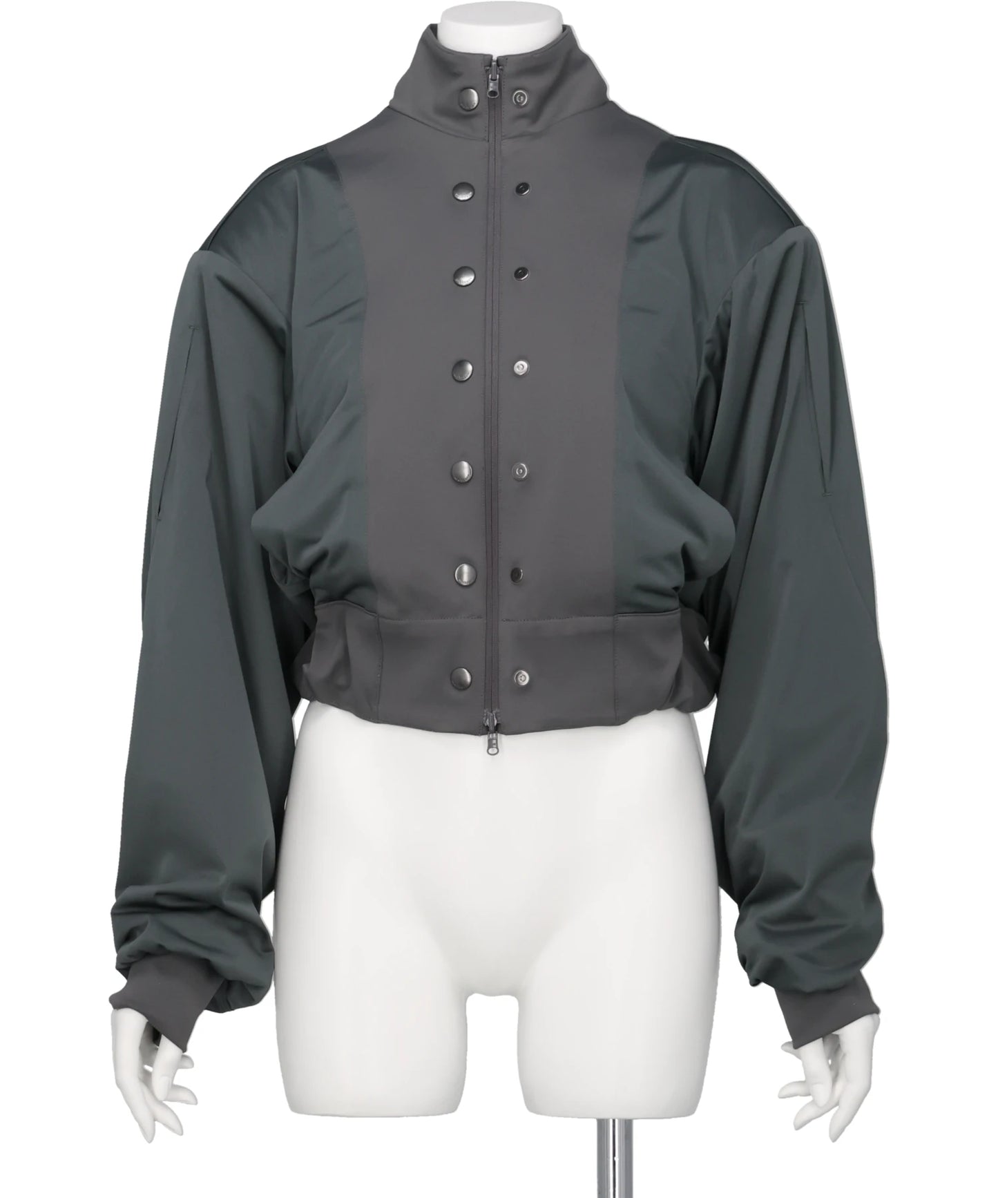 REVERSIBLE STRUCTURED ZIP HOODIE