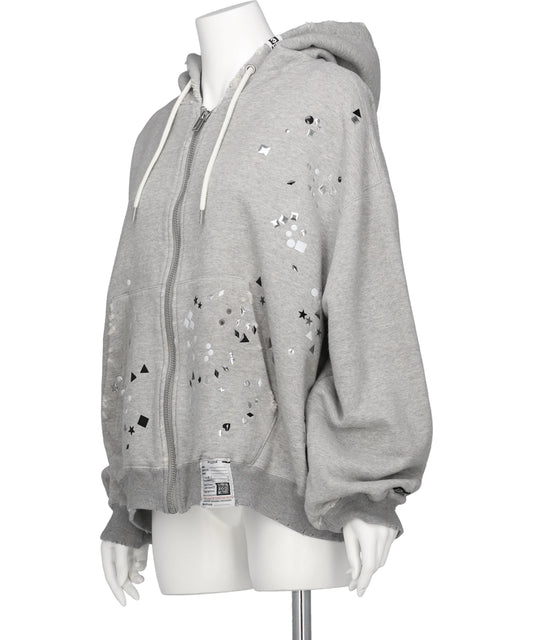 EMBELLISHED PARKA