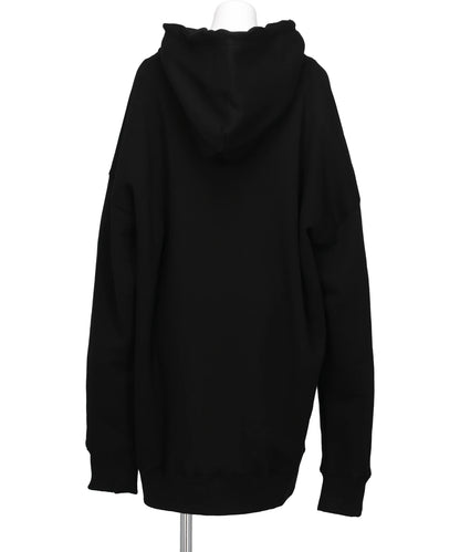 HEART PATCH OVERSIZED HOODIE