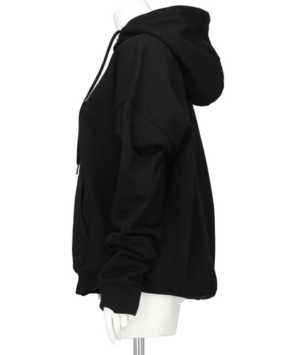 HEART PATCH ZIP-UP HOODIE