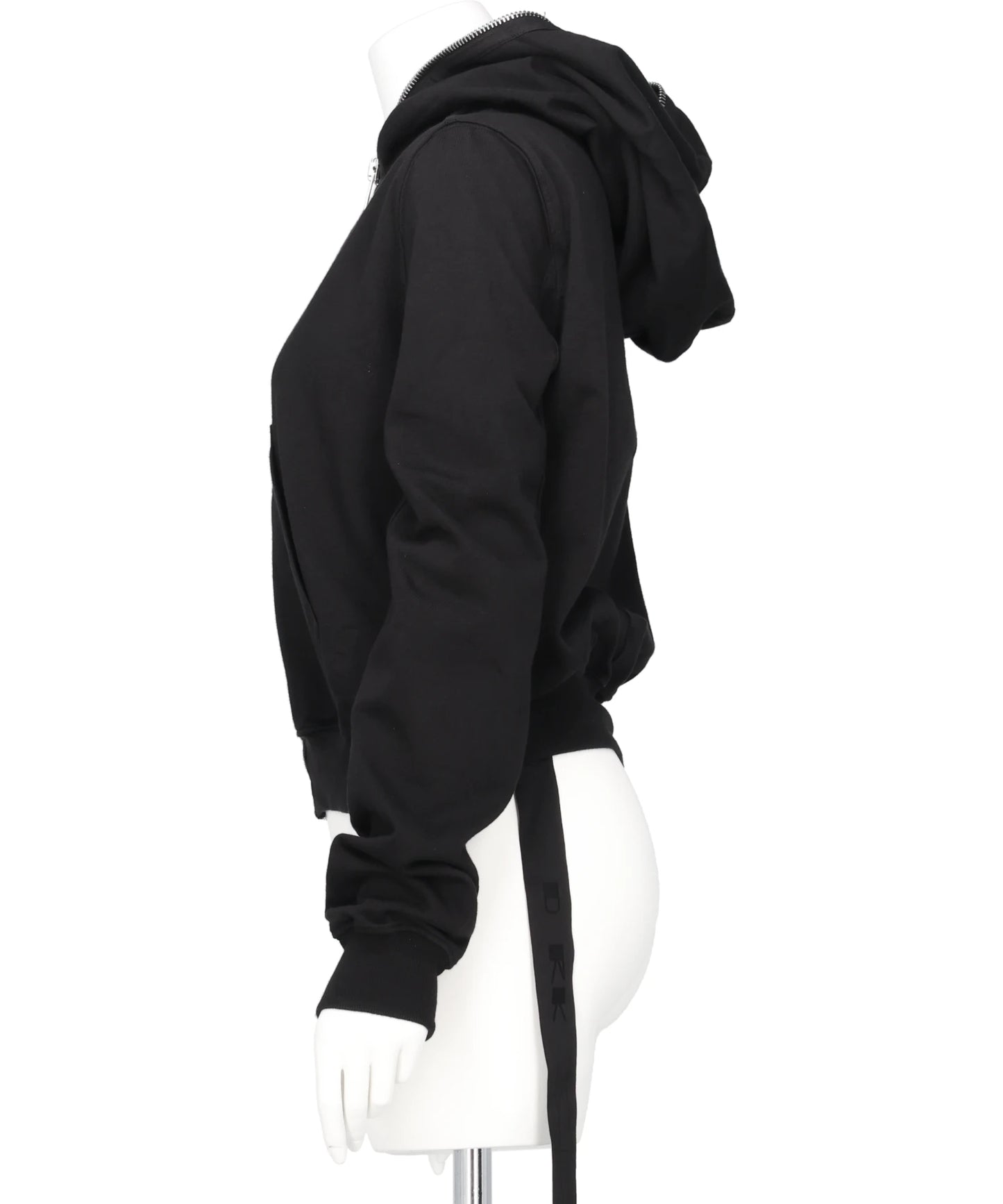 SMALL GIMP HOODIE - BLACK
