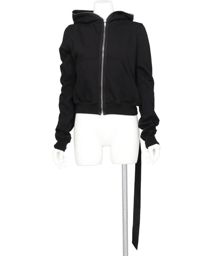 SMALL GIMP HOODIE - BLACK