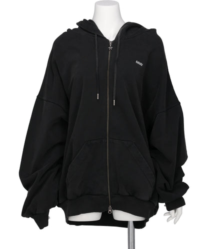 AVAVAV(アヴァヴァヴ) 2026SS SHOULDERLESS HOODIE AV-LOGO S261083001