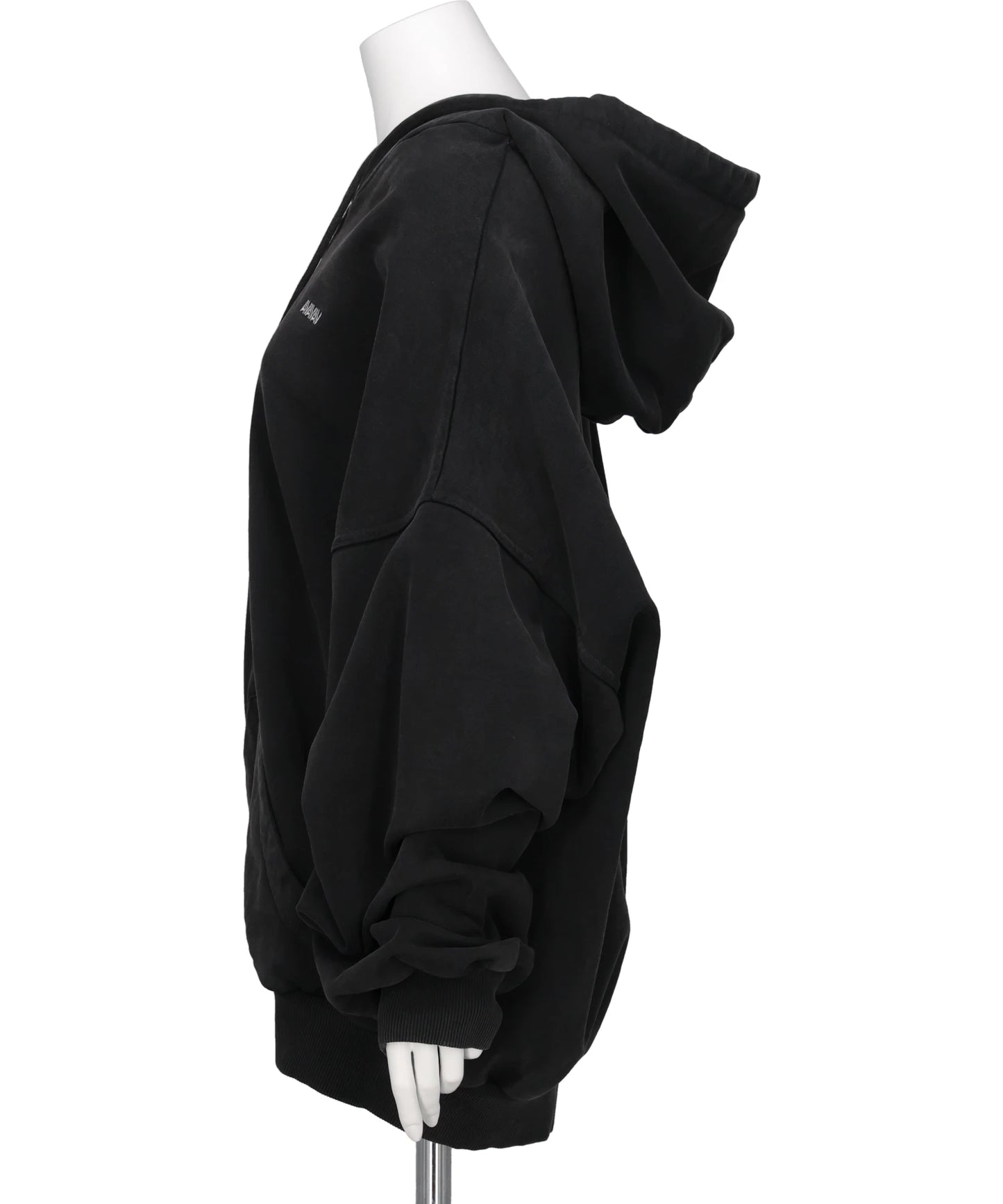 SHOULDERLESS HOODIE AV-LOGO