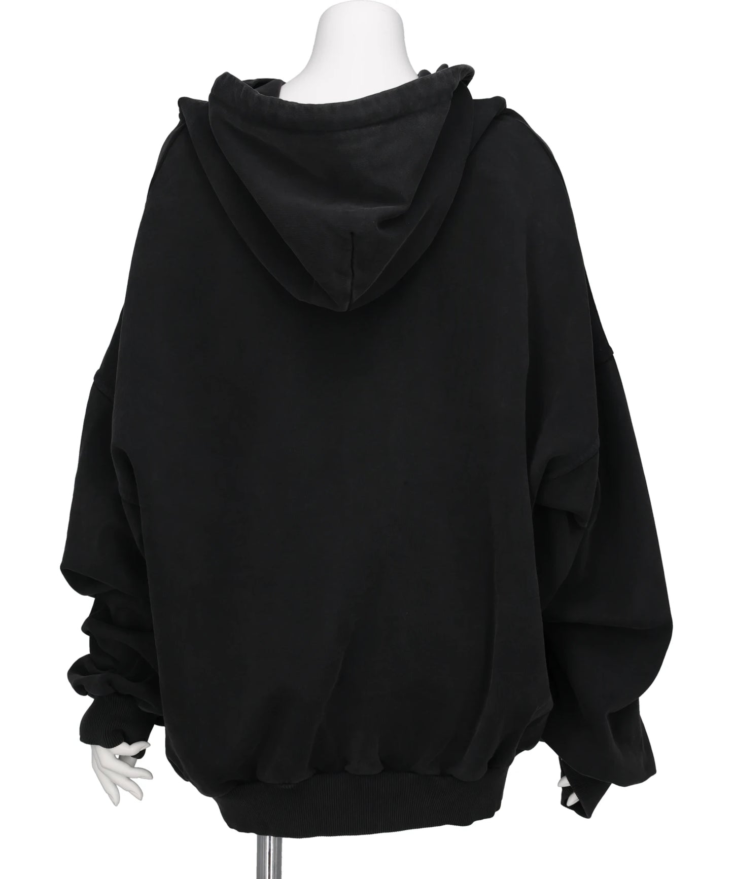 SHOULDERLESS HOODIE AV-LOGO