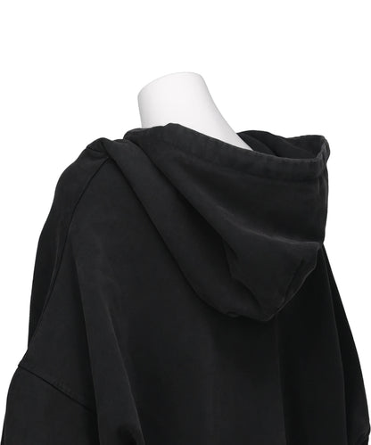 SHOULDERLESS HOODIE AV-LOGO