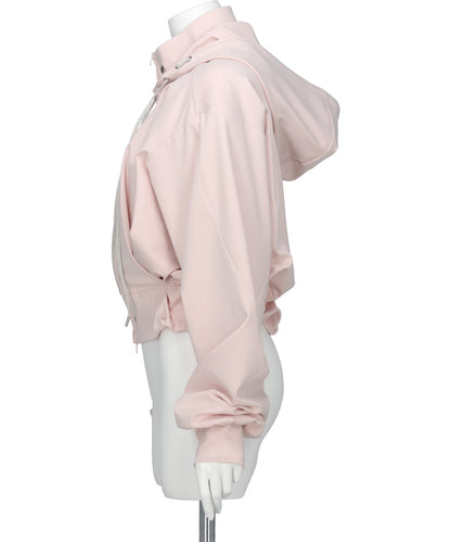 REVERSIBLE STRUCTURED ZIP HOODIE