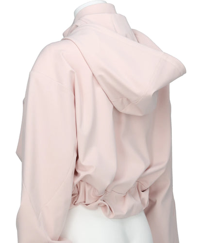 REVERSIBLE STRUCTURED ZIP HOODIE