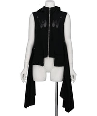 naokitomizuka WILD THINGS SLEEVELESS HOODIE