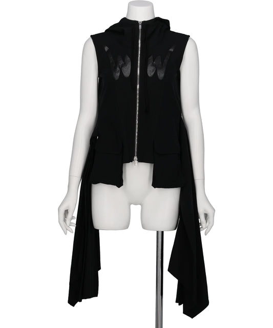 naokitomizuka WILD THINGS SLEEVELESS HOODIE