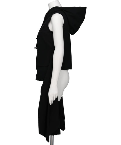 WILD THINGS SLEEVELESS HOODIE