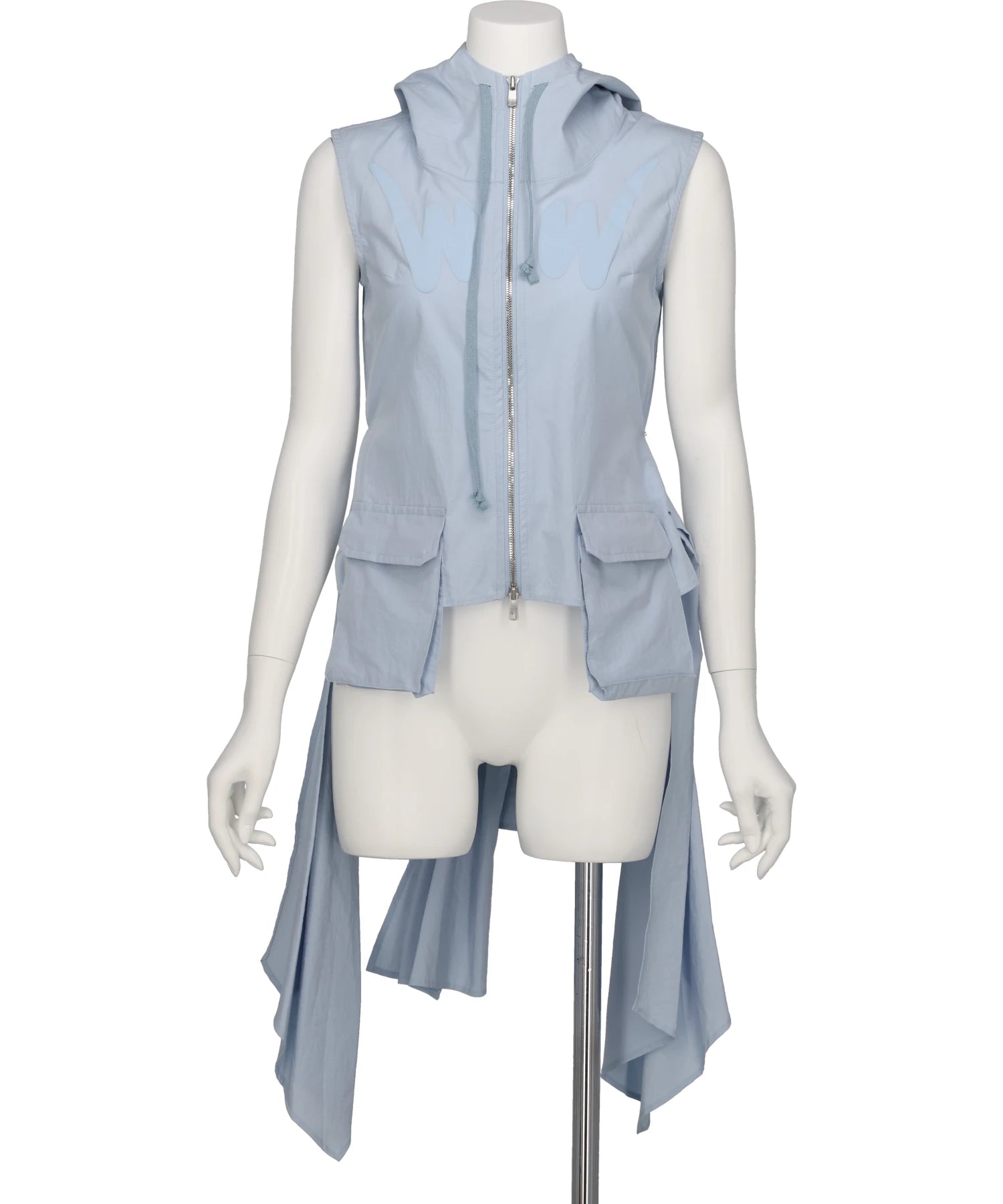 naokitomizuka WILD THINGS SLEEVELESS HOODIE
