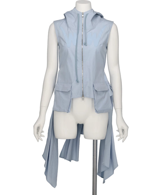 naokitomizuka WILD THINGS SLEEVELESS HOODIE