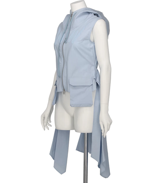 WILD THINGS SLEEVELESS HOODIE
