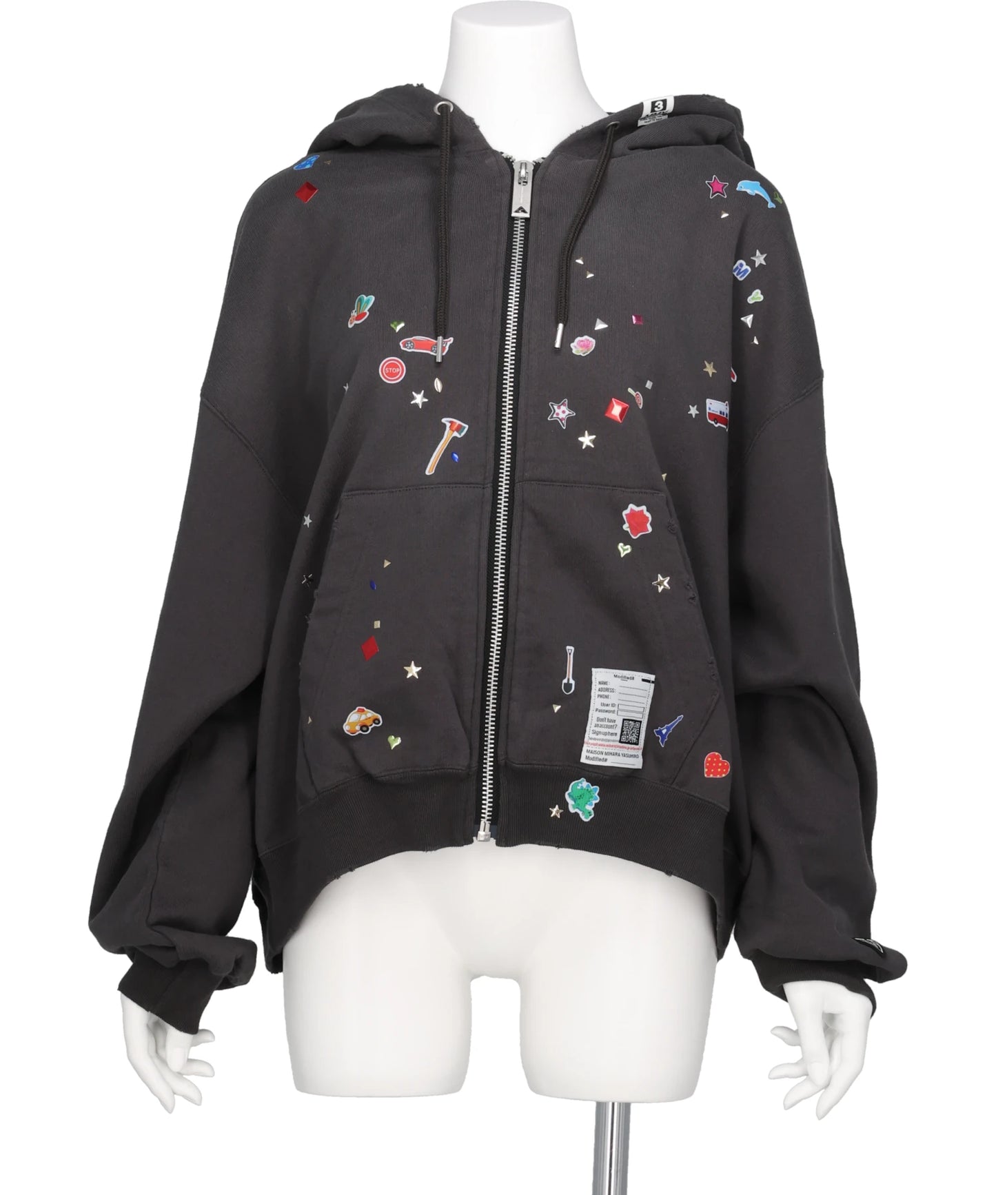 Maison MIHARA YASUHIRO(メゾンミハラヤスヒロ) 2026AW KIDS STICKER PARKA K17PK724