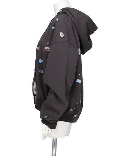 KIDS STICKER PARKA