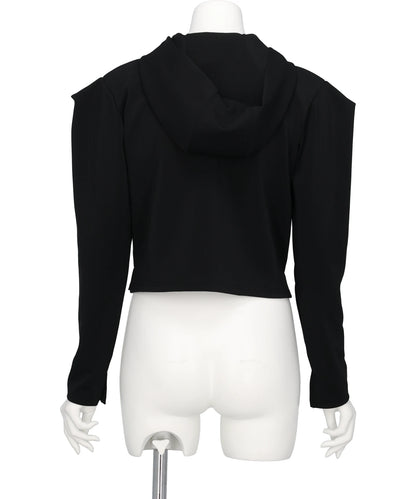 SQUARE SHOULDER HOODIE