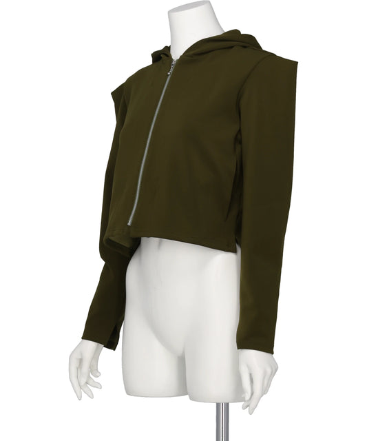 SQUARE SHOULDER HOODIE
