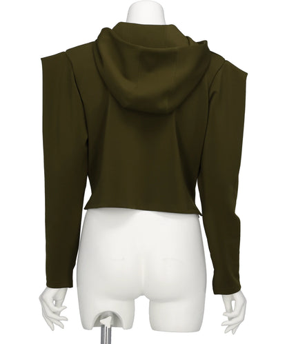 SQUARE SHOULDER HOODIE