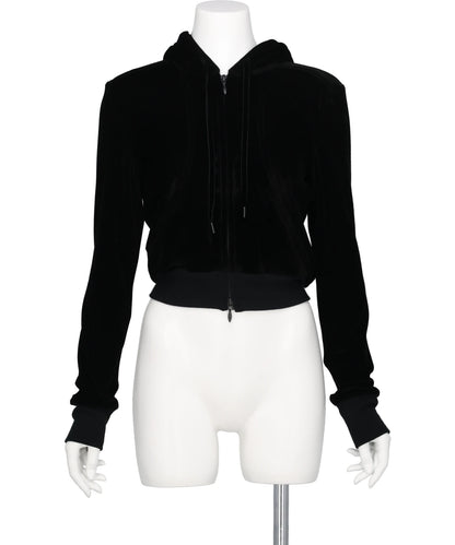 mukcyen SOFT VELOUR HOODIE