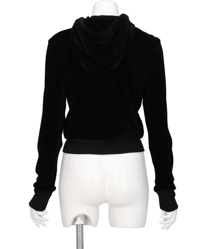 SOFT VELOUR HOODIE