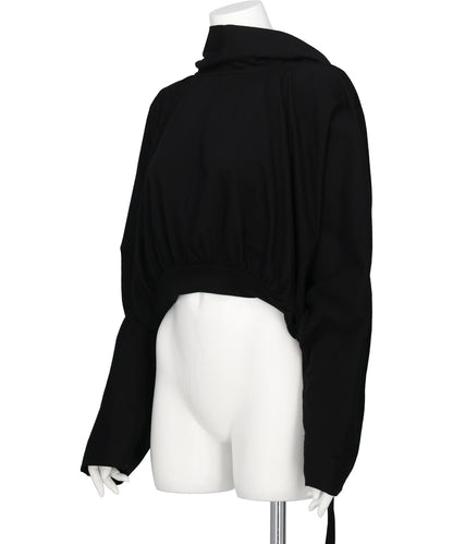 CROPPED HOODED TOP