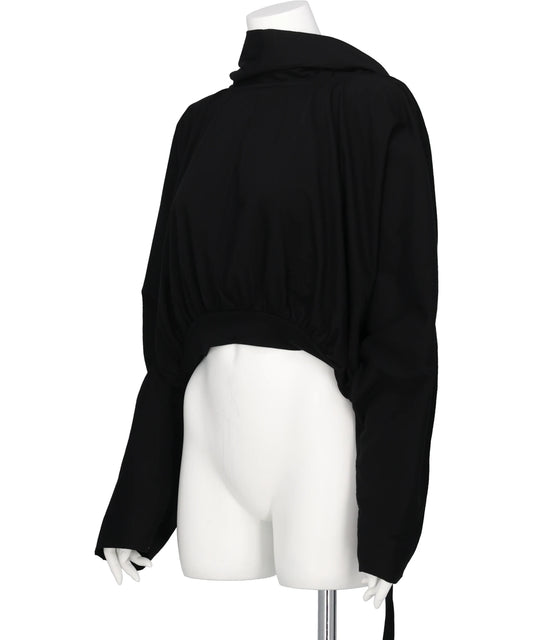 CROPPED HOODED TOP