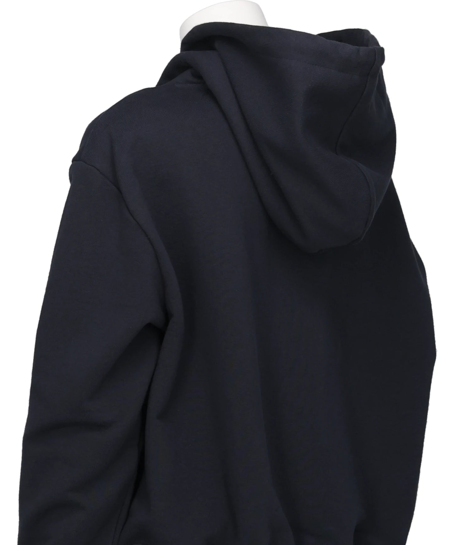 ASH BUTTON ZIP-UP HOODIE