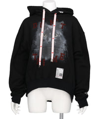 CAT PRINTED HOODIE