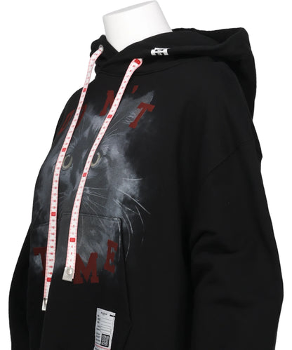 CAT PRINTED HOODIE