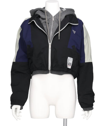 LAYERED NYLON PARKA