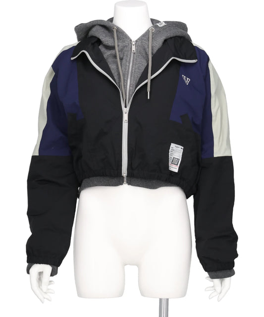 LAYERED NYLON PARKA