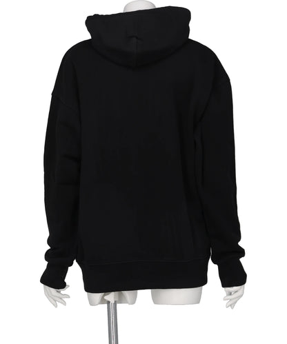 TROMPE L'OEIL ZIP HOODIE KNIT