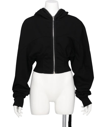 DRKSHDW（ダークシャドウ）COLLAGE GIMP HOODIE- BLACK