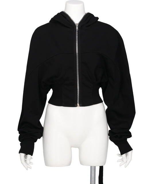 DRKSHDW（ダークシャドウ）COLLAGE GIMP HOODIE- BLACK