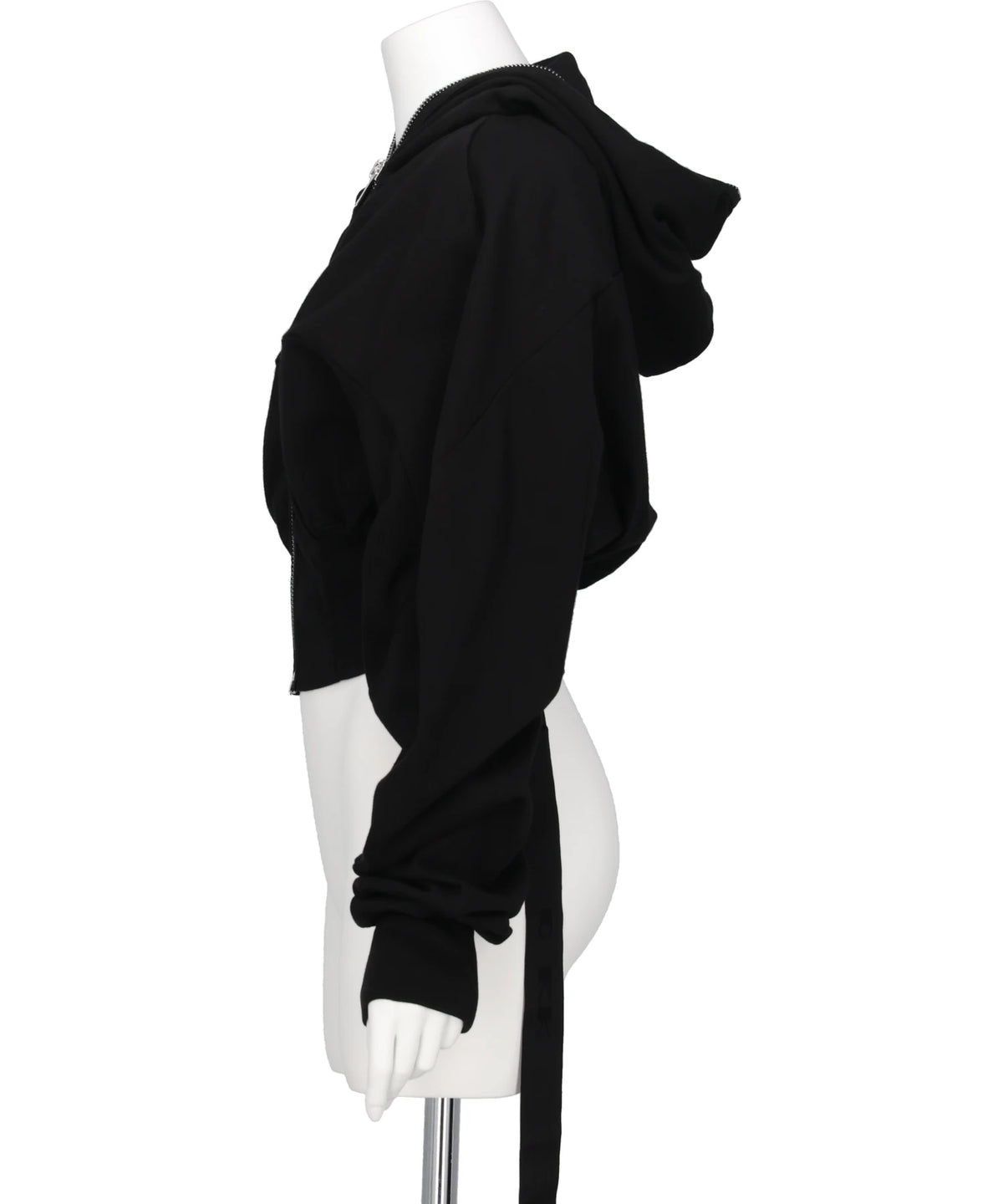 COLLAGE GIMP HOODIE- BLACK