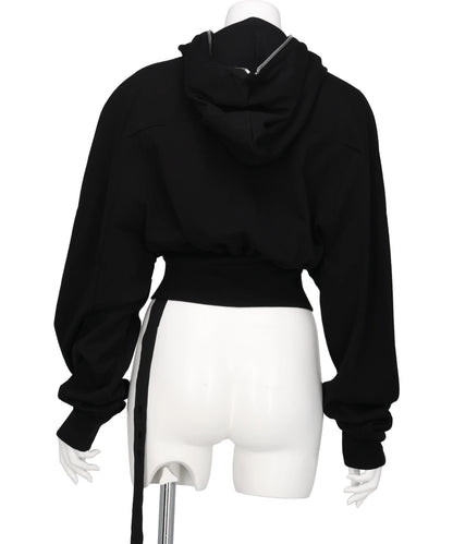 COLLAGE GIMP HOODIE- BLACK