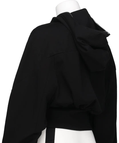 COLLAGE GIMP HOODIE- BLACK