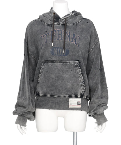 Maison MIHARA YASUHIRO(メゾンミハラヤスヒロ)  BLEACHED COLLAGE PRINT HOODIE