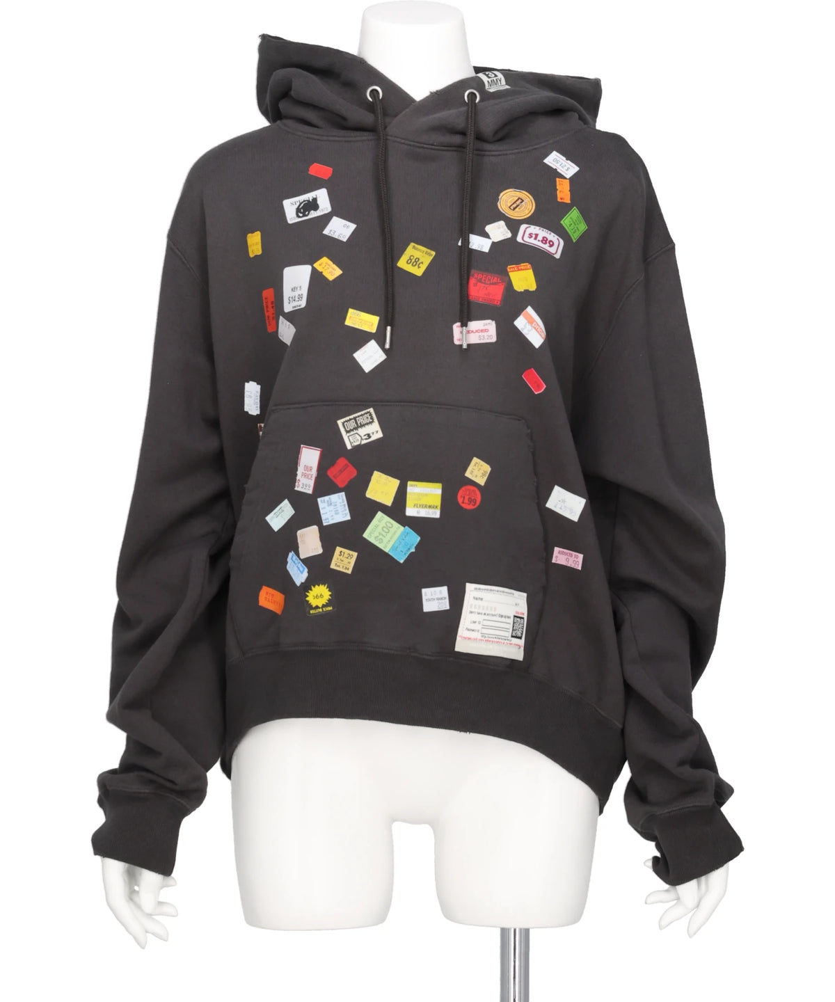 Maison MIHARA YASUHIRO(メゾンミハラヤスヒロ) PRICE STICKER HOODIE